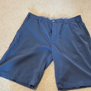 Etonic Men's Flat Front Shorts in Navy